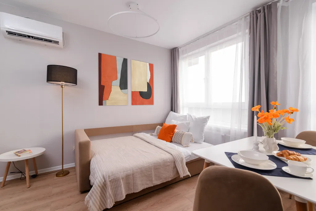 Квартира Студия VV Apart в 10 км от МКАД — аренда посуточно в Люберцы