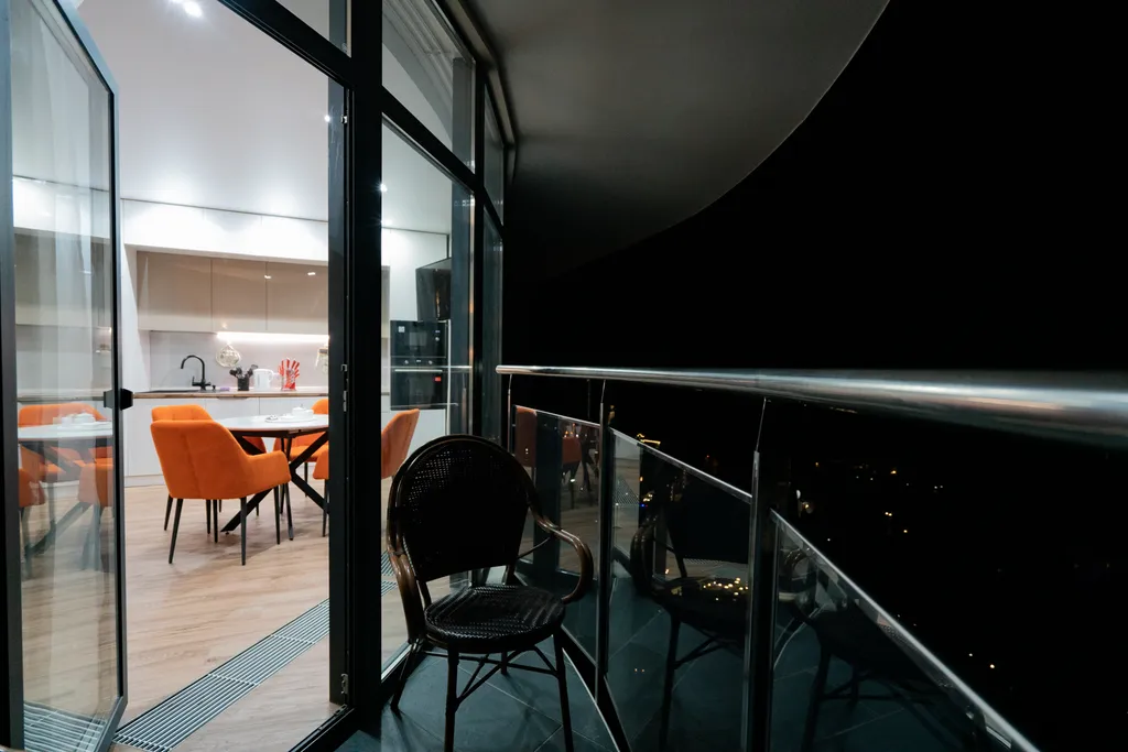 Дизайнерские апартаменты LS-LUX-ORANGE в ЖК Крымская Резиденция