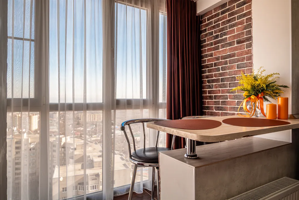 Апартаменты с видом на город