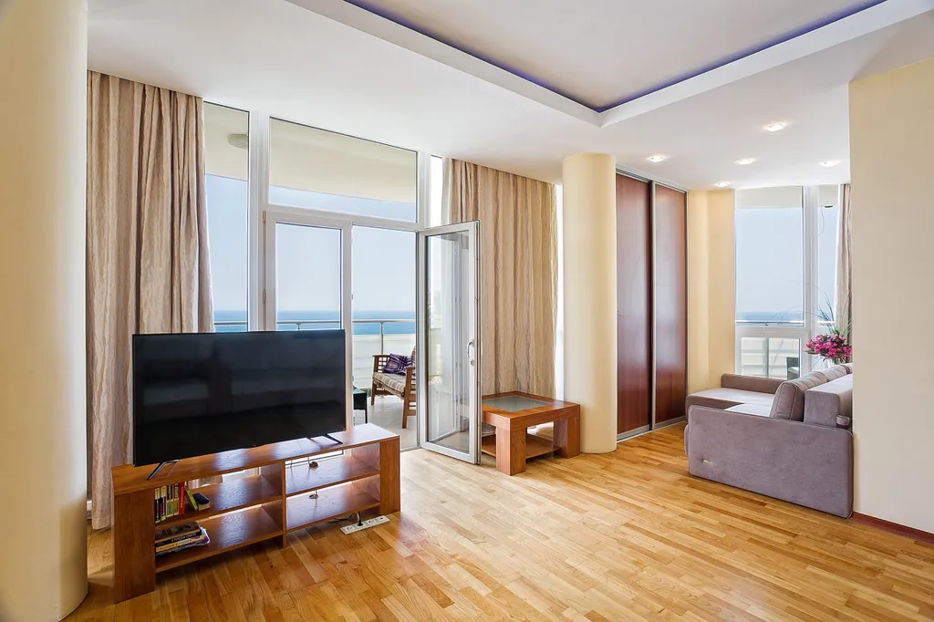 Апартаменты Luxe c видом на море, горы