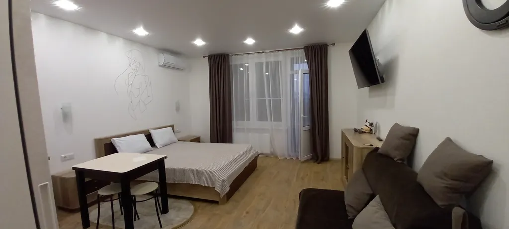 Квартира Апартаменты с отдельной лаунж-зоной и видом на море — Анапа