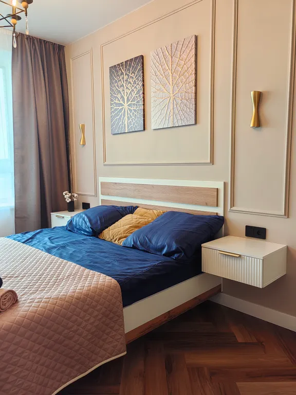 Двухкомнатная студия на берегу реки Обь