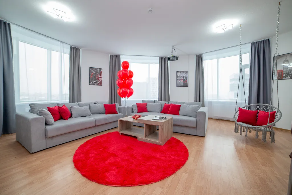 Бордовый закат в Чемпион-парк