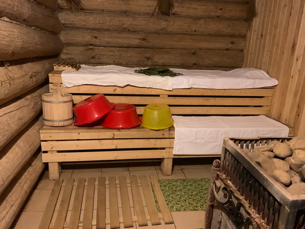 Дом с баней у Голубого озера