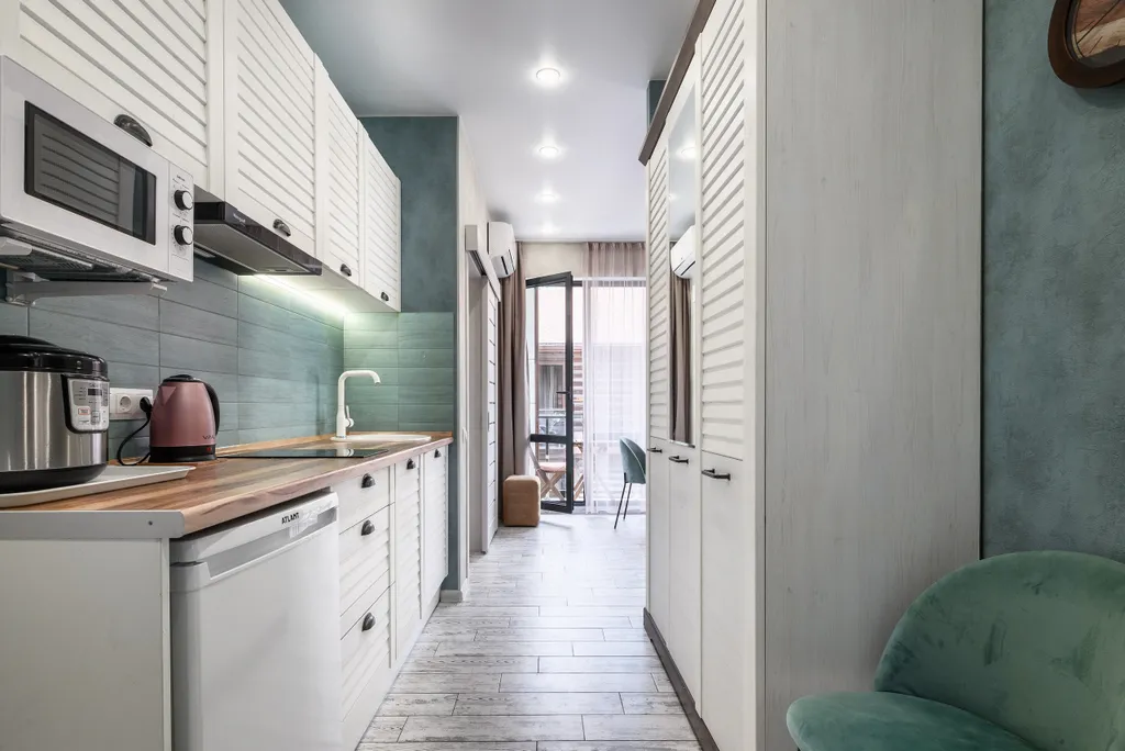 Апартамент в курортном городке в ЖК с бассейном