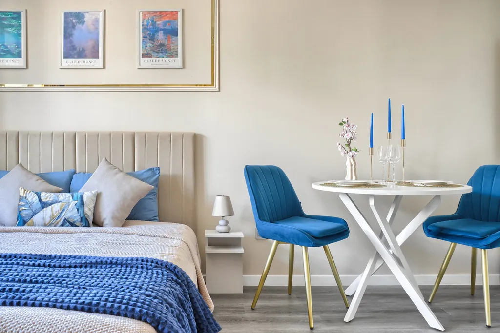 Квартира Квартира Уютная студия на проспекте Ветеранов — Санкт-Петербург