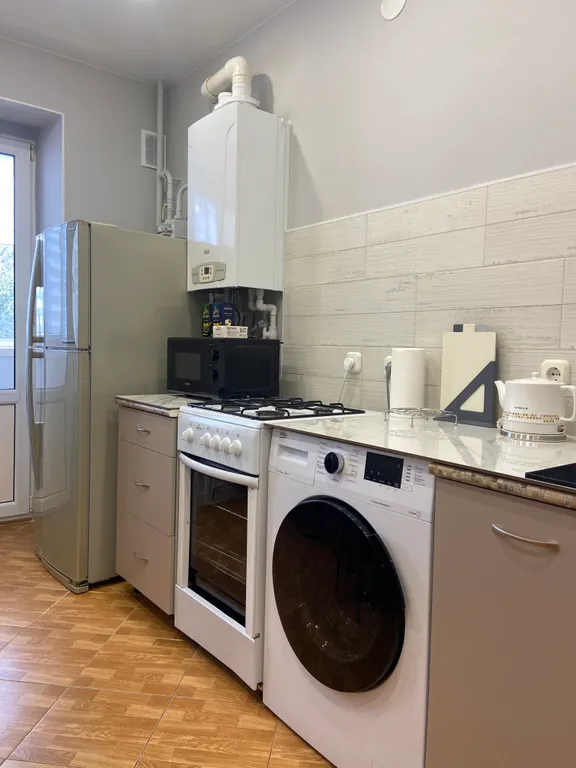 Уютная квартира с удобным местоположением и видом на гору