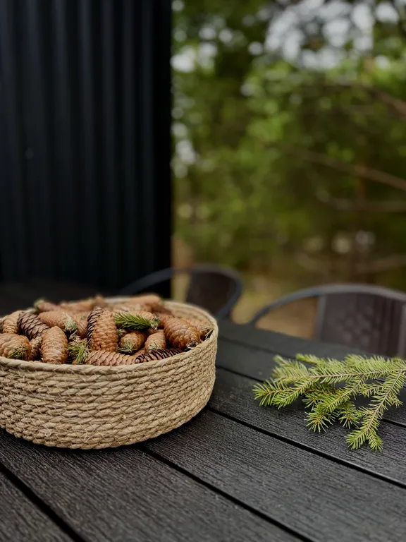 2-местный дом с видом на лес