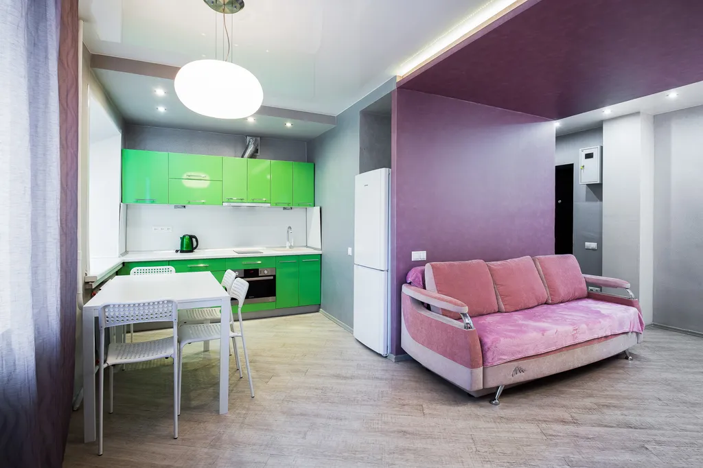 Квартира Квартира Изолированная розовая двушечка рядом с аквапарком — Новосибирск