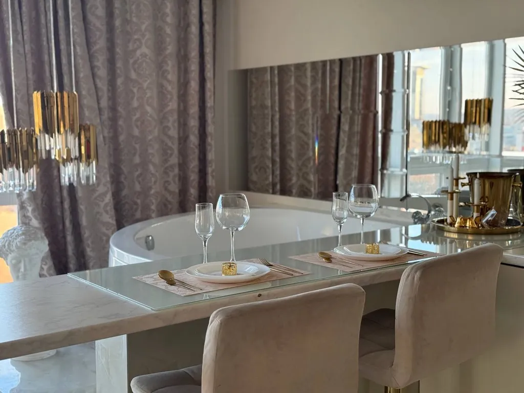 Атмосфера комфорта студия Золотая антилопа с лоджией