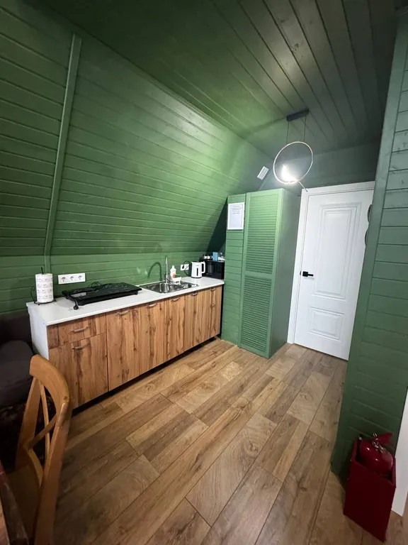 Коттедж А-Фрейм за городом для семейного отдыха