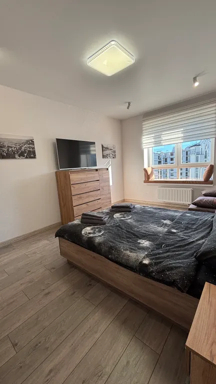 Новая светлая квартира с хорошим ремонтом