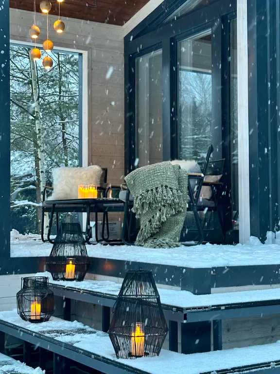 Happy Dacha стильный барнхаус с баней возле Иннополиса