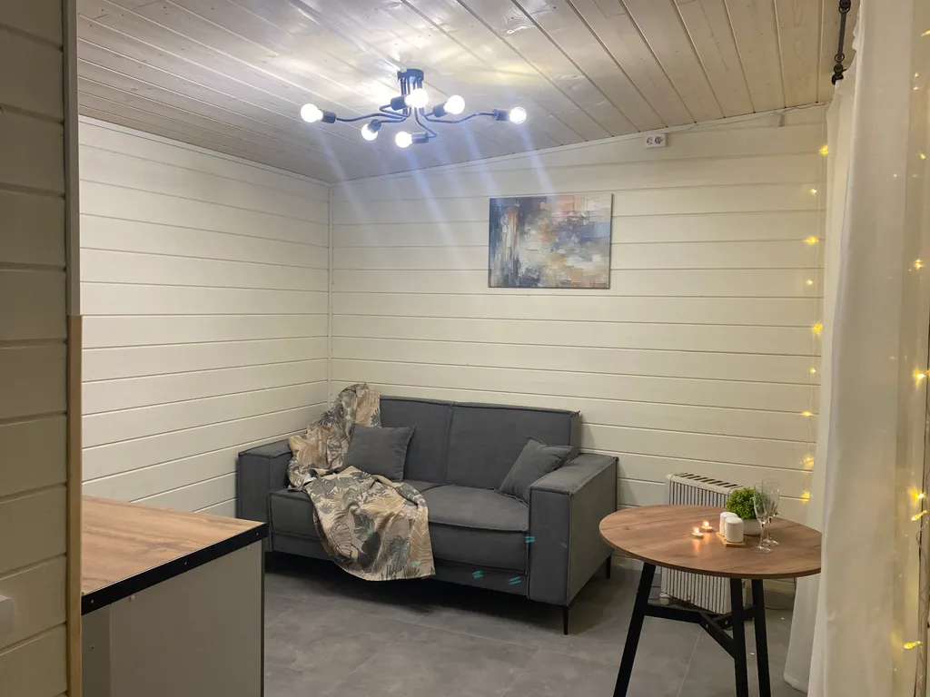 Дом в сосновом лесу