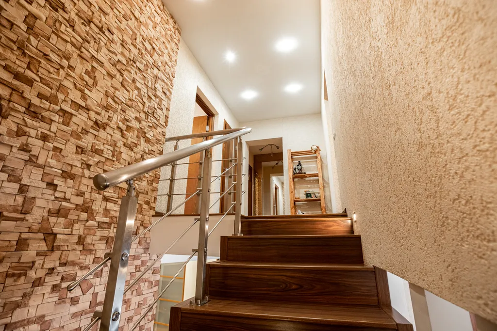 Семейный таунхаус с камином и сауной