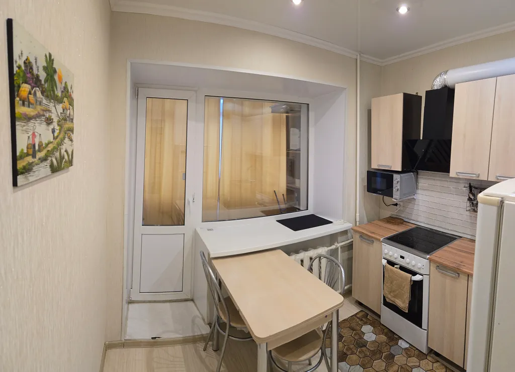 Однокомнатная теплая квартира в центре города