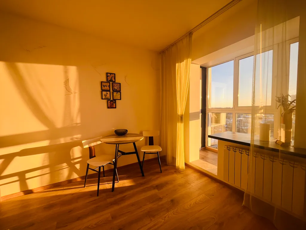 Панорамная квартира с видом на город