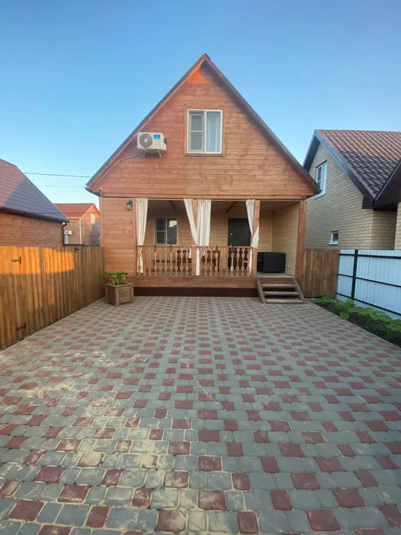 Уютный деревянный дом в 500 метрах от моря