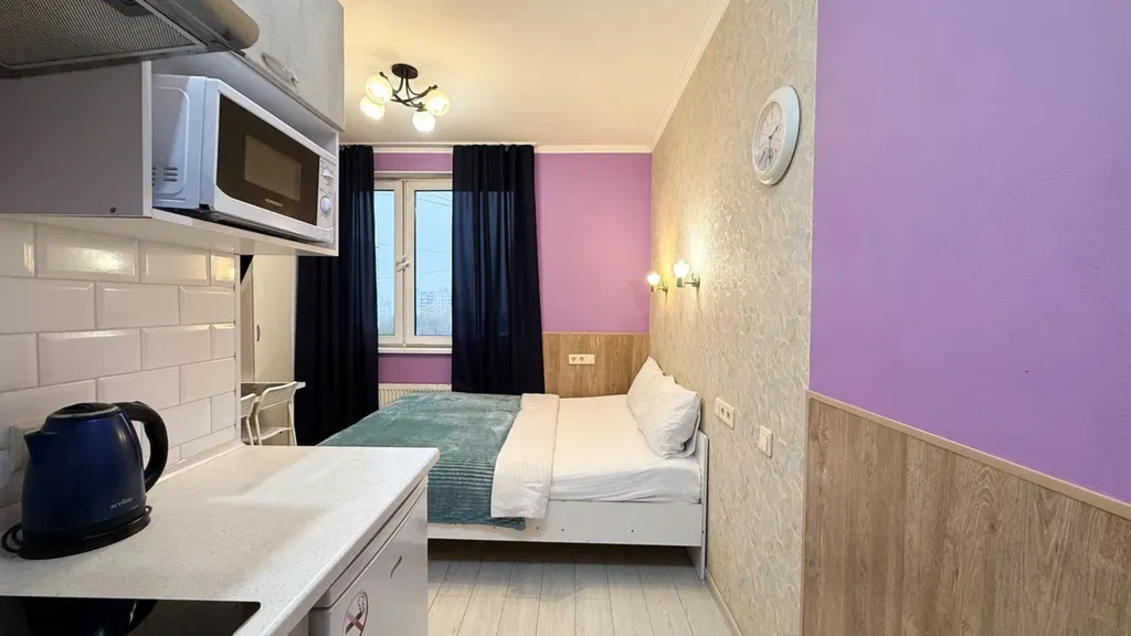 Квартира Квартира Уютная студия в ЖК «Город» — Москва