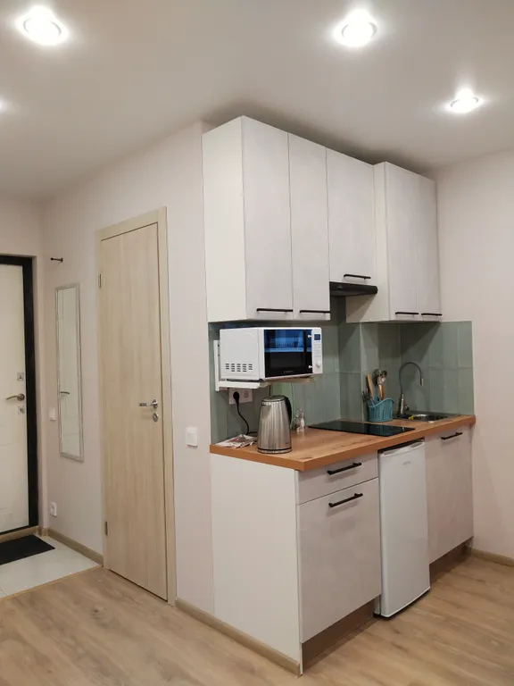 Квартира Квартира Уютная студия на Дубровской — Санкт-Петербург