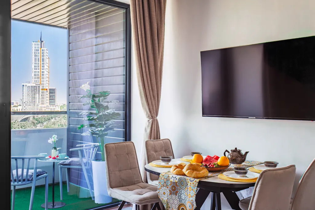 Люксовая квартира в центре Ташкента с видом на Ташкент Сити — аренда посуточно в Ташкент