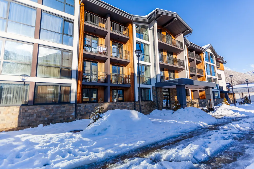 Уютная студия в горах