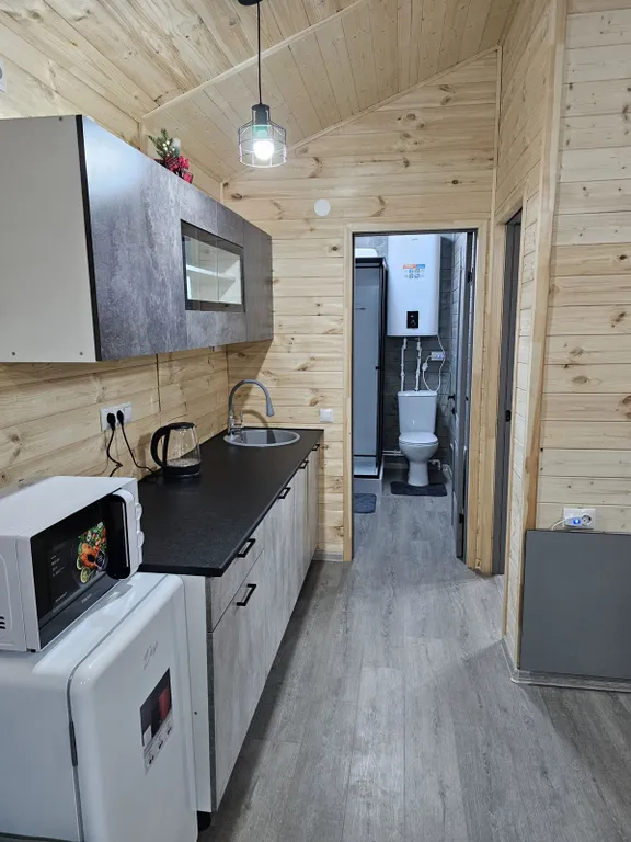 Домик с прекрасным видом на горы для приятного отдыха с друзьями