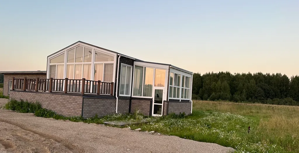 Дом на берегу Волги в живописном месте