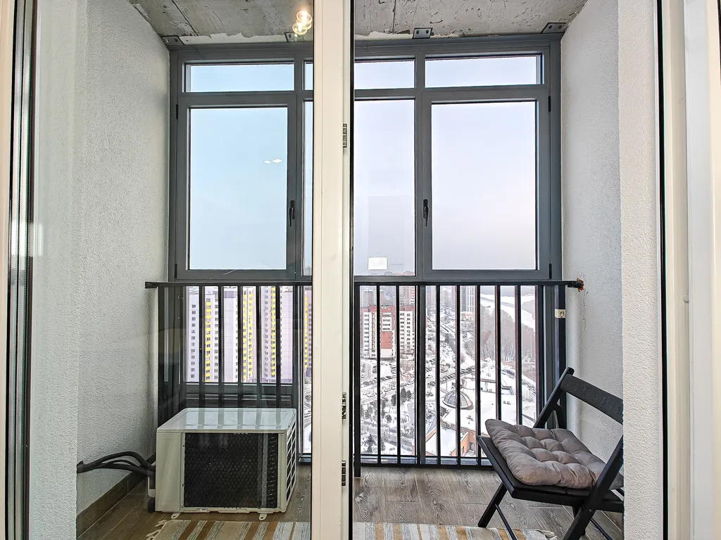 Двухкомнатные апартаменты с видом на реку