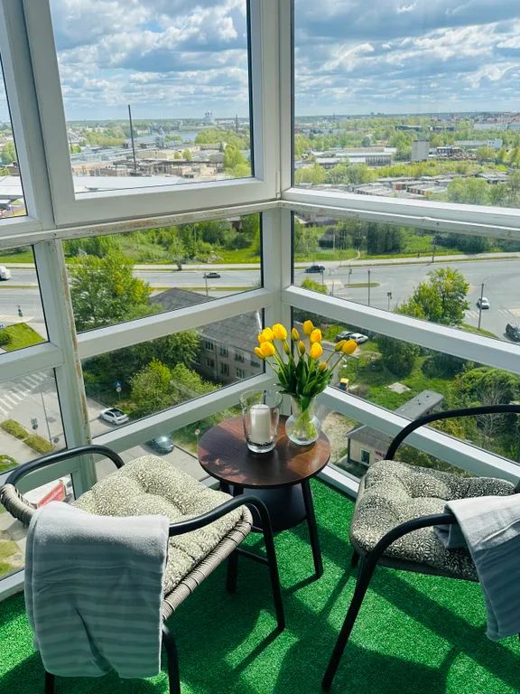 Видовая квартира с отдельной спальней