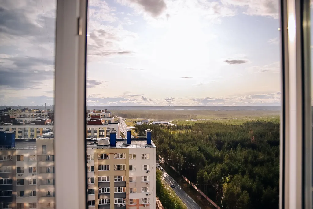 Квартира с видом на город