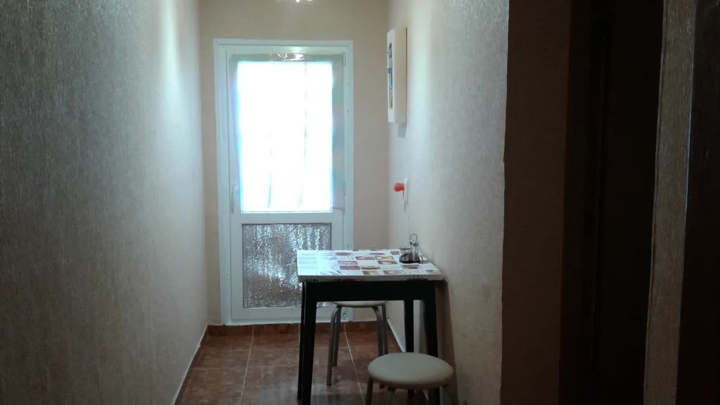 Уютная однокомнатная квартира с зеленым двором