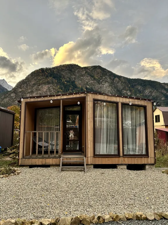 Коттедж Лиза лофт домик с живописным видом — аренда посуточно в Теберда