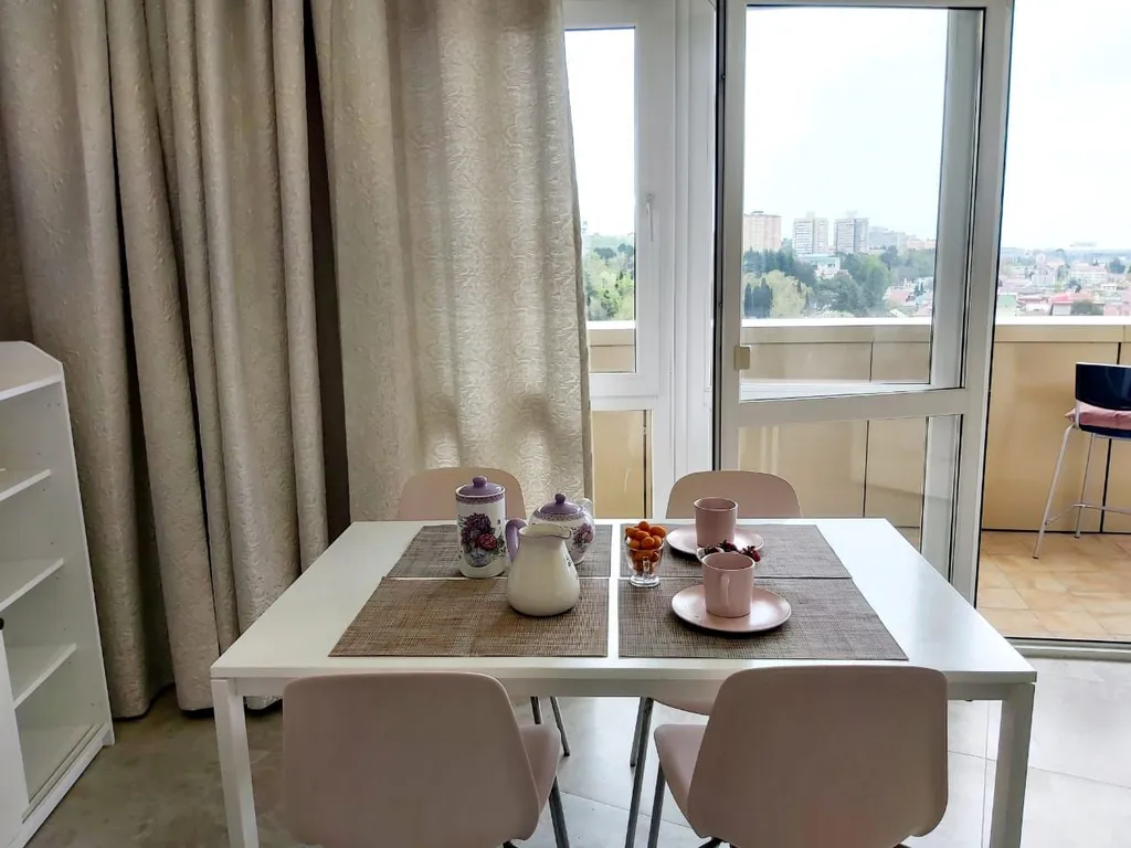 Просторная квартира с видом на море и горы