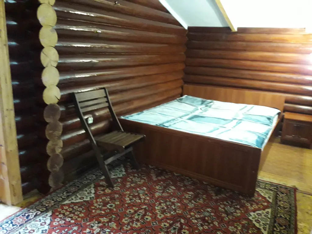 Дом из бруса с беседкой