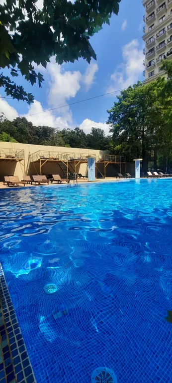 Квартира Квартира Студия у моря в комплексе с бассейном — Адлер