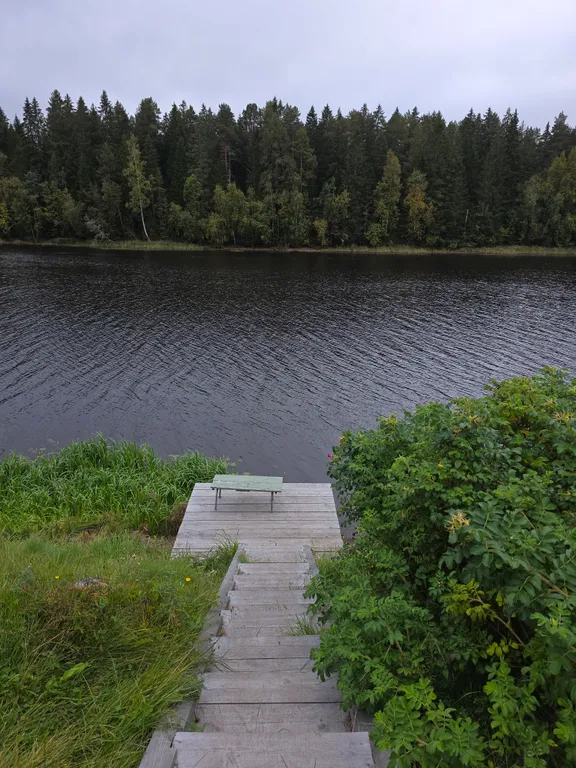 Коттедж Дом с видом на реку — Нурмойла