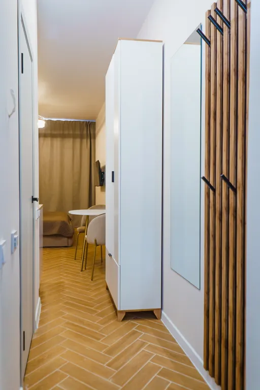 Квартира Уютные апартаменты с балконом и боковым видом на море — Адлер