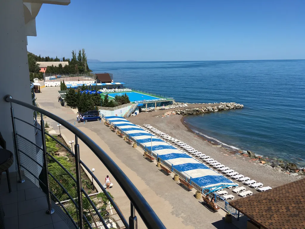 Люкс-студия с видом на море