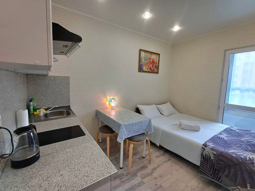 Комфортная и тёплая студия . Свободна сейчас.