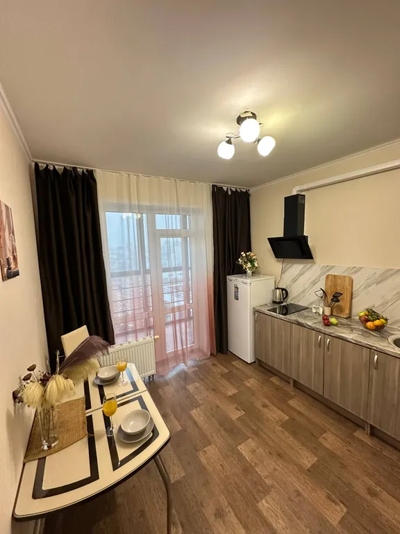 Красивый вид на город с 23 этажа