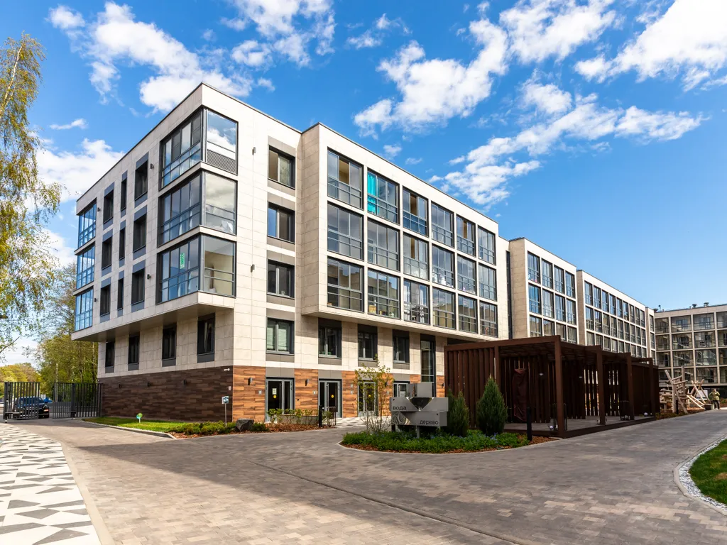 Апарт Wood Resort рядом с Финским заливом в доме с бассейном и сауной