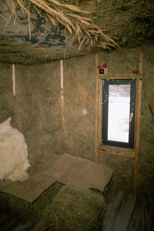 Арт-баня дюпло возле реки в окружении реликтового леса