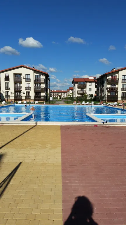 Комфортная студия на первой линии моря