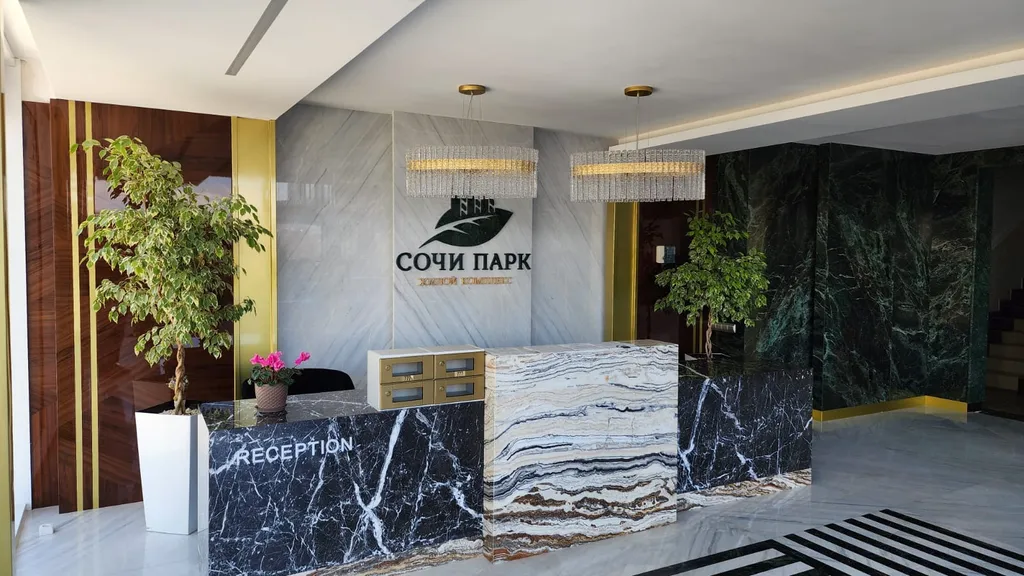 Квартира Квартира Уютная новая студия в жилом комплексе бизнес класса Сочи Парк — Сочи