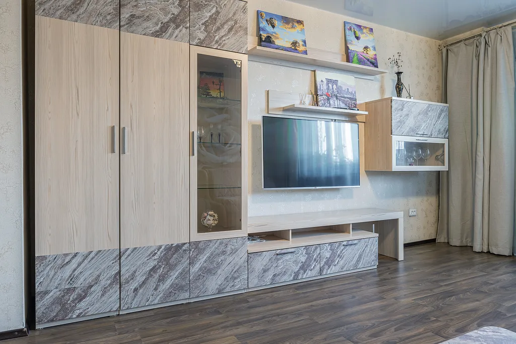 Трёхкомнатная квартира у аквапарка