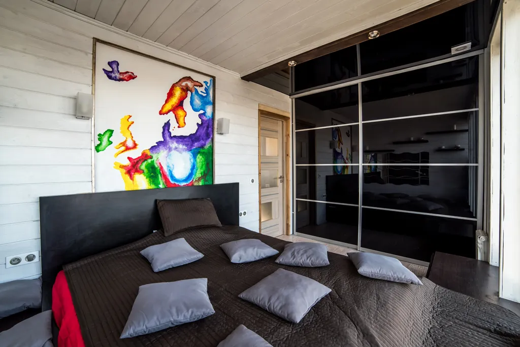 Дом-корабль с баней на Минском море