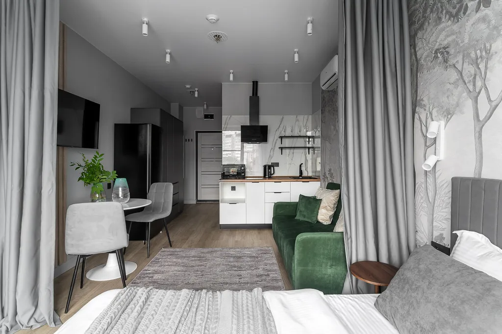 Квартира Апартаменты  Prim Rooms Aura Grey Forest — Владивосток