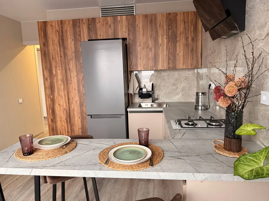 Стильная дизайнерская однушка в новом спальном районе