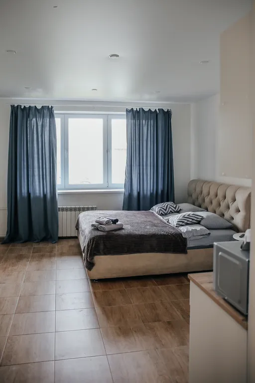 Квартира Гармония уюта: светлая студия с кроватью king size — аренда посуточно в Подольск